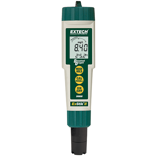 Extech DO600 Waterproof ExStik II Dissolved Oxygen Meter Extech DO600 Waterproof ExStik II Dissolved Oxygen Meter