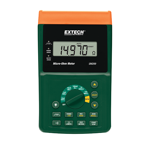 Extech UM200 High Resolution Micro-Ohm Meter